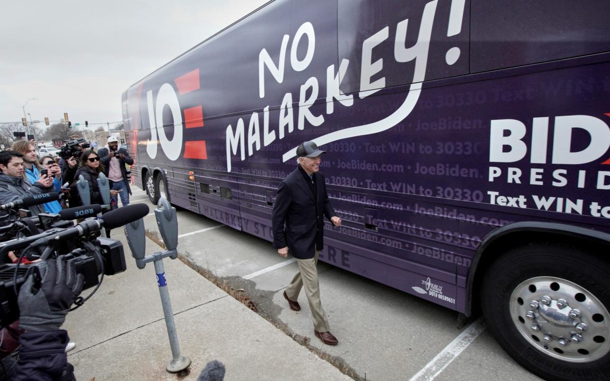 Joe Biden mocked for 'no malarkey' campaign pledge - AP