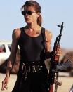 <p>The transformation Linda Hamilton’s character makes between the first and second <em>Terminator</em> films is enough to make her the biggest badass in the series. She started as a confused and frightened woman on the run and became a pint-sized wrecking ball who won’t let anything stop her from preventing the apocalypse.</p>