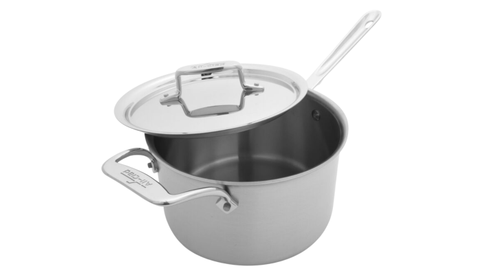 Save $95 on this All-Clad saucepan with lid; it&#39;s a forever piece you&#39;ll appreciate every day. (Photo: Sur La Table)