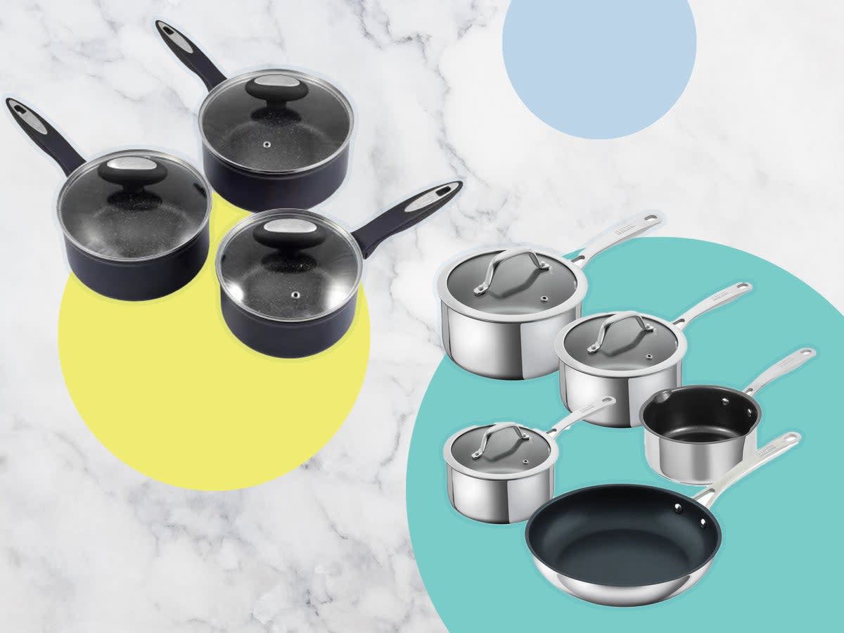 We considered each pan’s weight, size, shape and how well it conducted heat – as well as its resilience (The Independent)