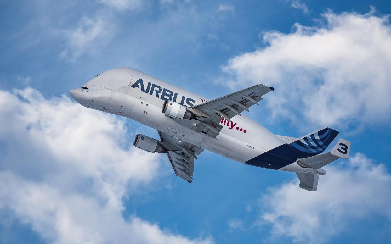 The Airbus Beluga can carry loads of up to 47 tonnes - Airbus