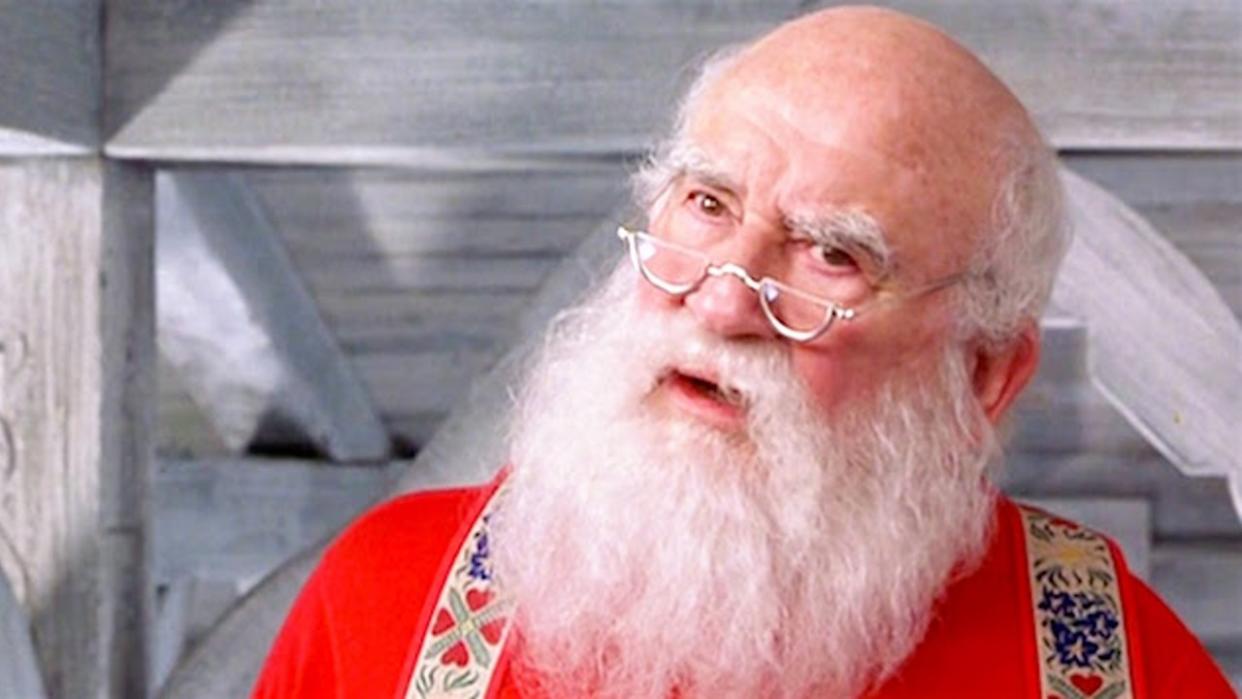  Ed Asner as Santa Claus in Elf. 