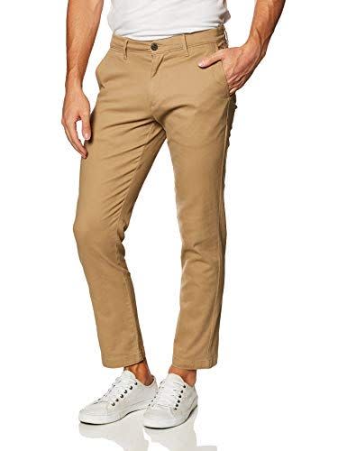 Relaxed-Fit Casual Stretch Khaki