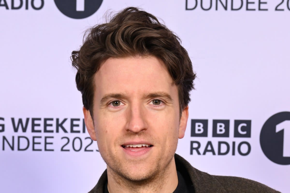 Greg James has recalled being struck by a bus in a bizarre accident  (Getty)