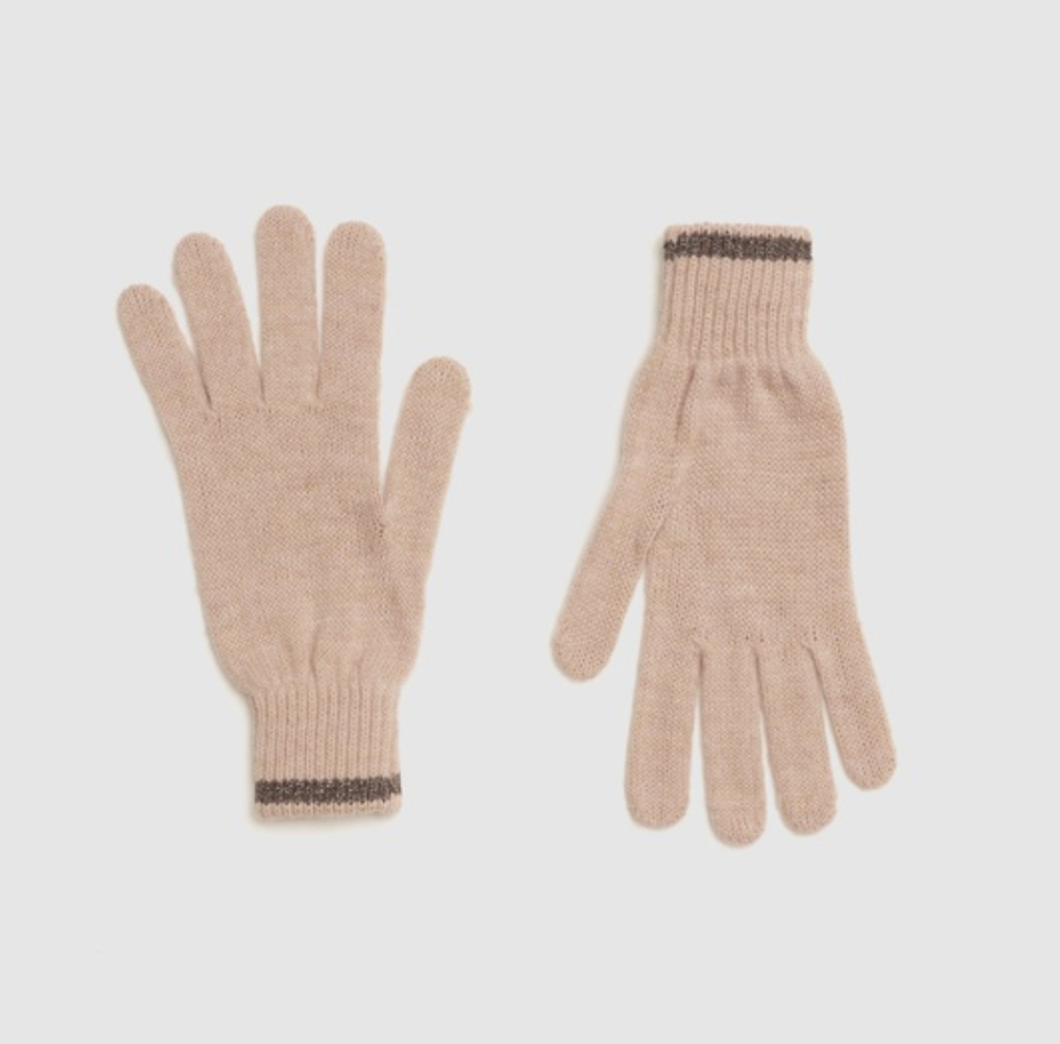 KATE & CONFUSION Lurex Stripe Gloves