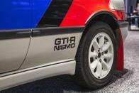 <p>Nismo, however, left the turbocharged 2.0-liter inline-four untouched. The SR20DET—also found in the S13, S14, and S15 Silvias—already produced 227 horsepower and 207 pound-feet of torque in the GTI-R, plenty in such a compact car. With a protruding hood bulge and mud flaps at all four wheels, the Pulsar GTI-R certainly looked the part of a rally car. This particular example was formerly owned by the CEO of Nismo and has less than 2800 miles on the odometer.</p>