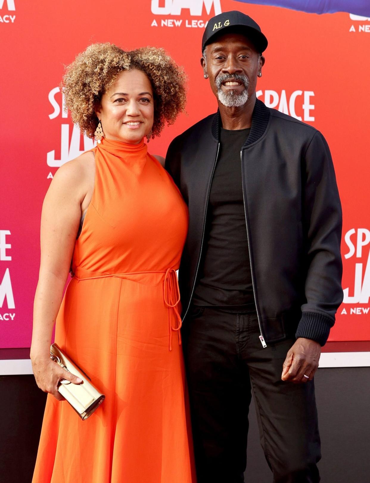 Bridgid Coulter and Don Cheadle