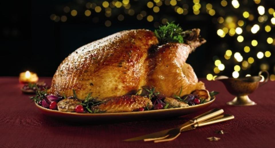 A Christmas turkey from Aldi. (Aldi)