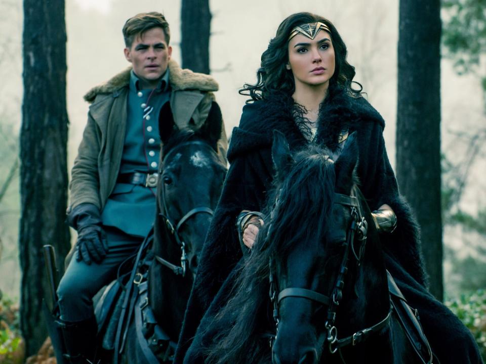 wonder woman chris pine 