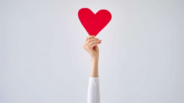 PHOTO: A stock photo of a person holding a heart. (STOCK PHOTO/Getty Images)