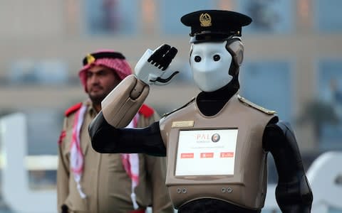 Robots - Credit: GIUSEPPE CACACE/AFP