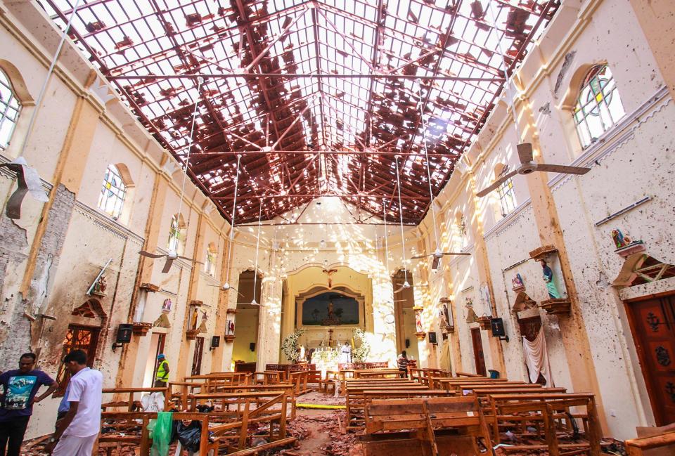 Sri Lanka bombings carried out by Islamist group National Thowheed Jama’ath, minister says