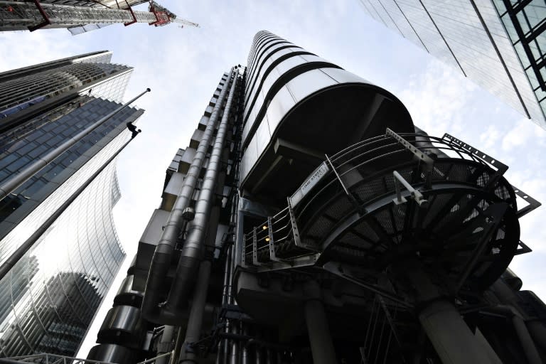 The exterior of Lloyd's of London, the centuries-old insurance market, is pictured in the City of London on March 30, 2017