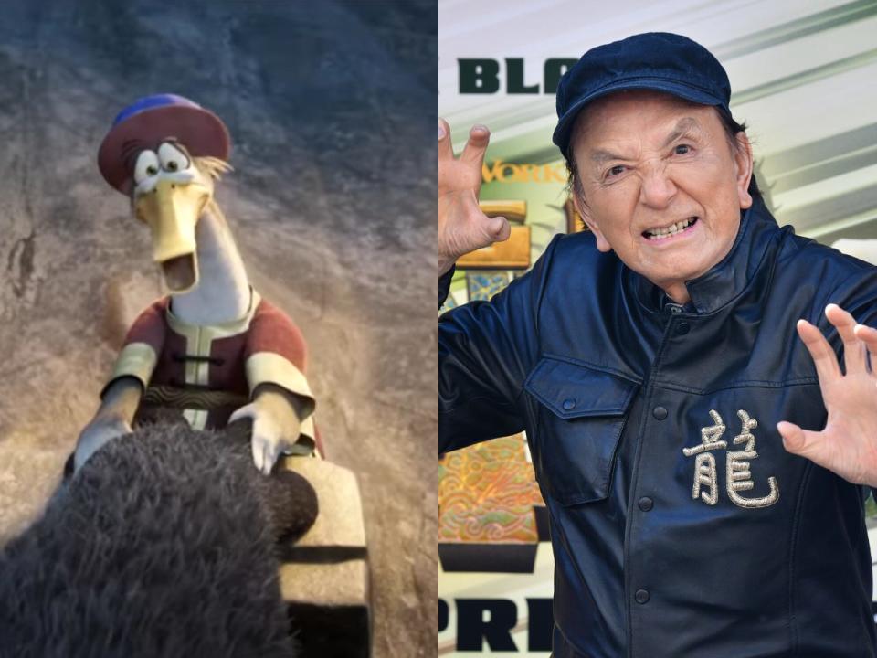 James Hong plays Mr. Ping in "Kung Fu Panda 4."