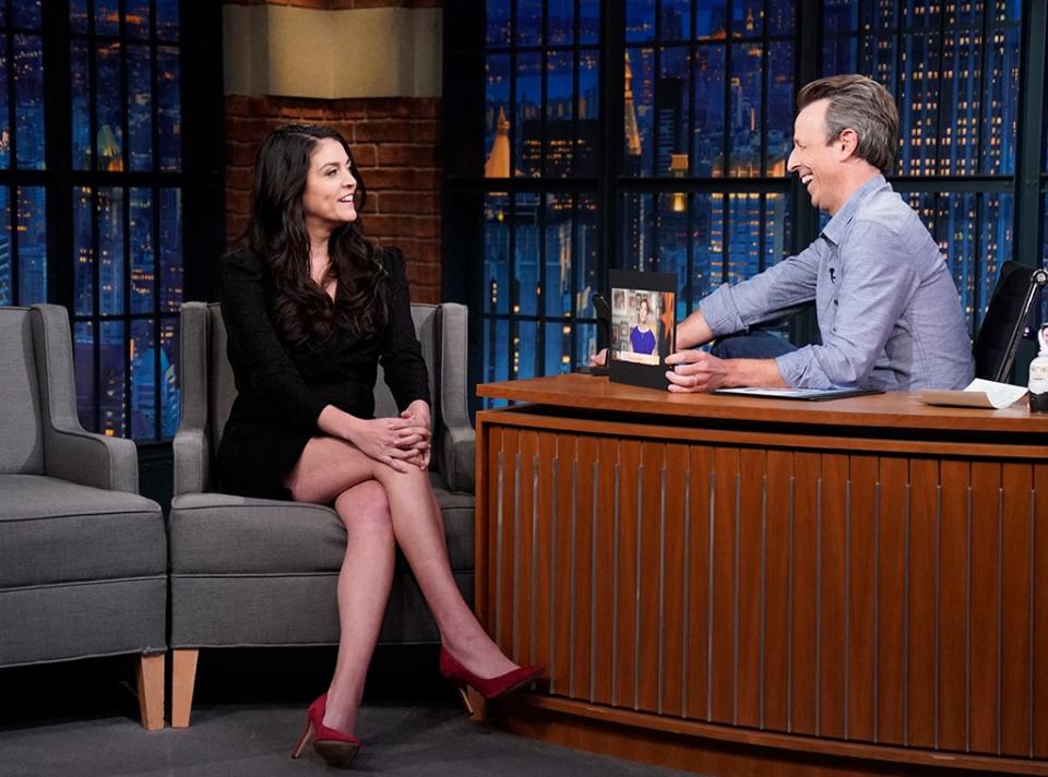 Cecily Strong, Seth Meyers