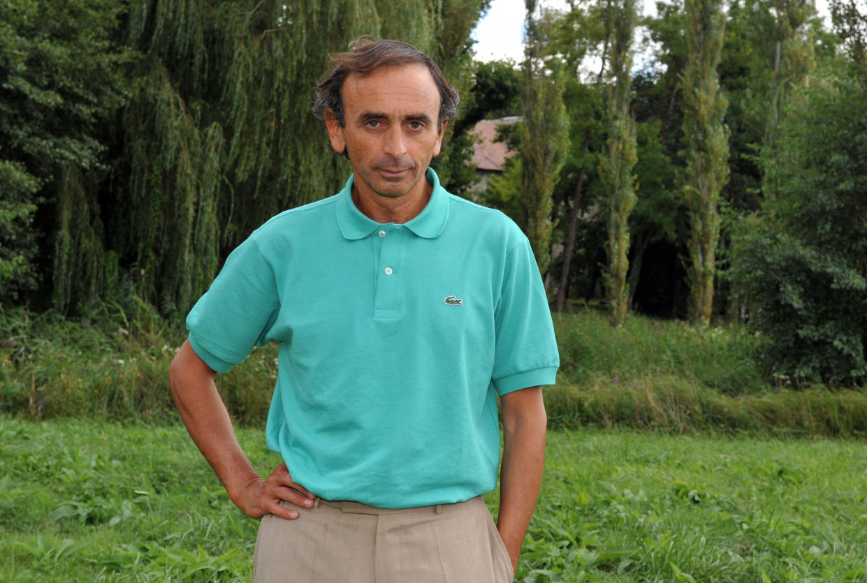 Eric Zemmour en août 2010, à l'occasion du festival littéraire 