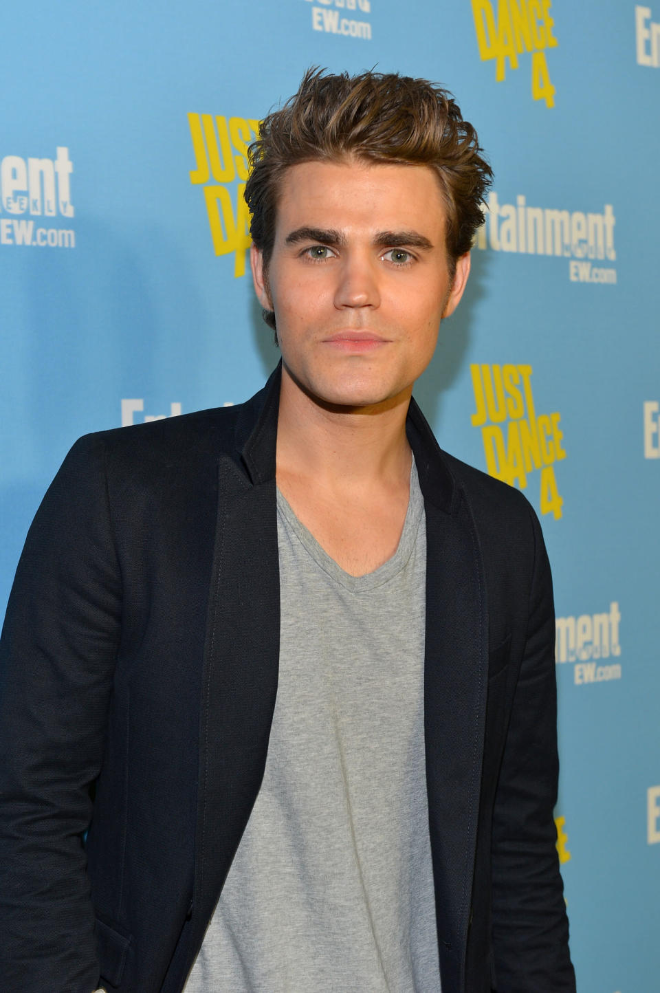 Paul Wesley at a step and repeat