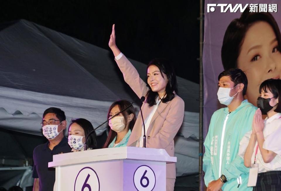 高虹安去年底勝選成為新竹市首位女市長，在《遠見》首次施政滿意評比大勝前市長林智堅。（資料照／盧逸峰攝）