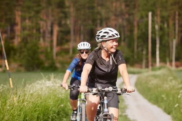 Whether riding a bike, going for a swim or a run, exercise can help reduce pain even in folks with arthritis. 