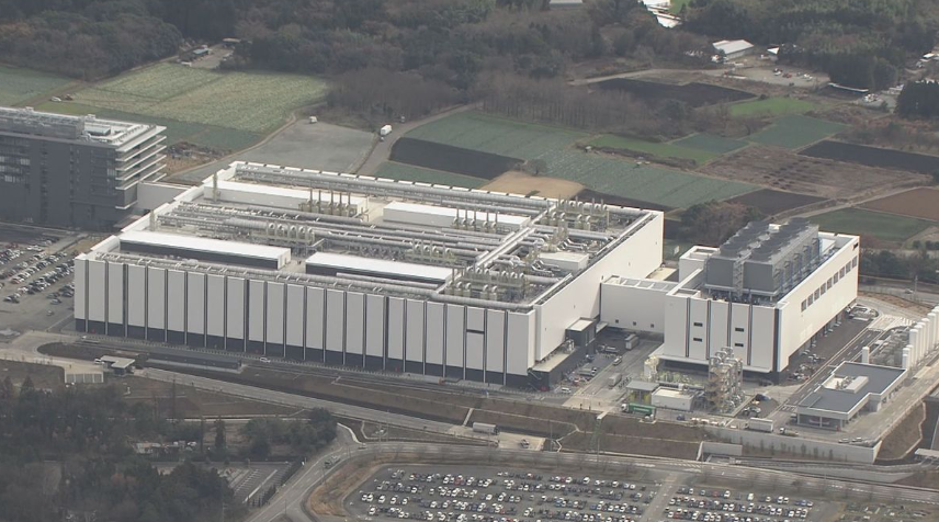 <strong>台積電在熊本縣菊陽町興建的第一工廠將於24日盛大開幕。（圖／NNN）</strong>