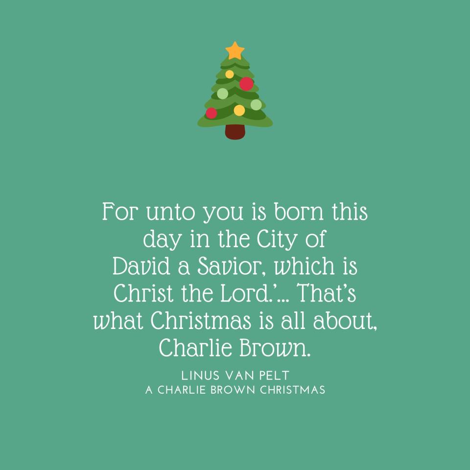 A Charlie Brown Christmas Quotes