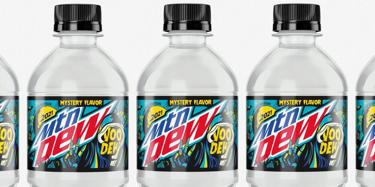 Mountain Dew Soda Gingerbread Snap'd Bottle (20 oz)