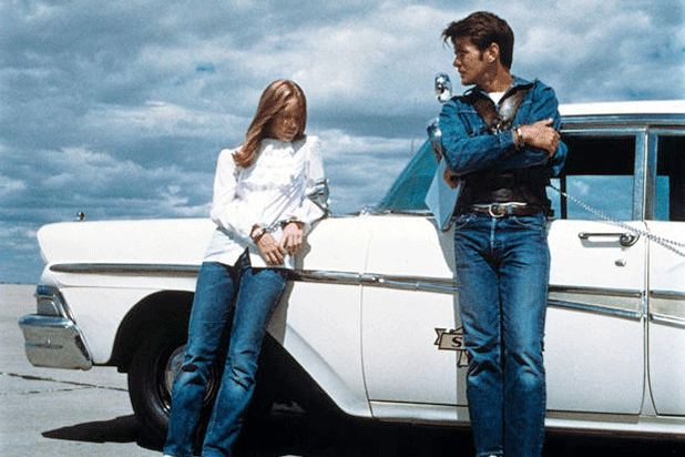 Sissy Spacek and Martin Sheen in "Badlands" (Warner Bros)