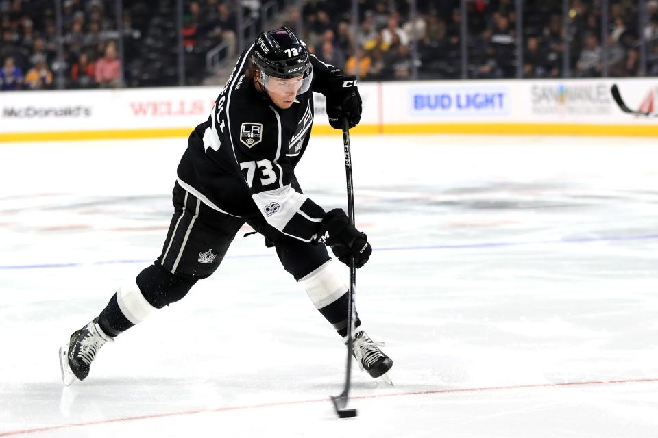 Tyler Toffoli offers 30-goal, 60-point upside at a bargain price in fantasy drafts. (Photo by Sean M. Haffey/Getty Images)