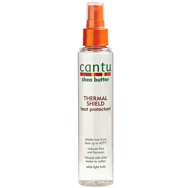 4) Cantu Shea Butter Thermal Shield Heat Protectant