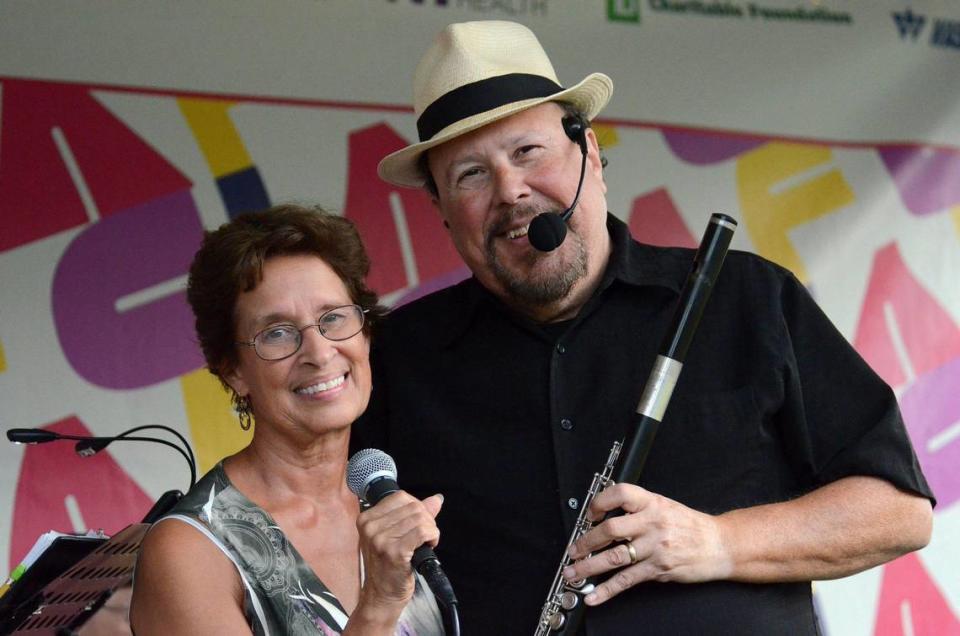 Both Tommy and Nancy Lopez grew up in New York speaking Spanish at home, and they often incorporate that language into their performances. That has led to some memorable reactions from their audiences.