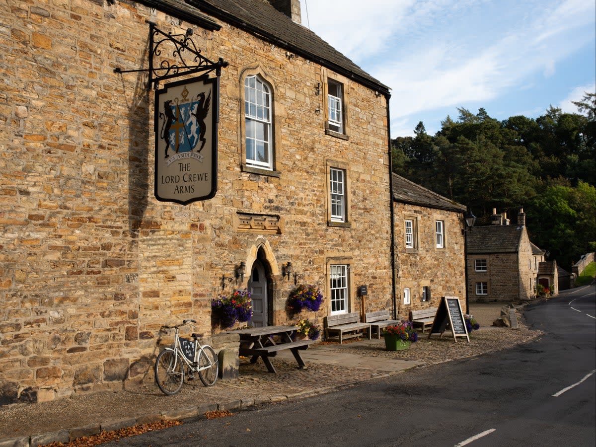 This historic hotel dates back to the 12th century  (Lord Crewe Arms)