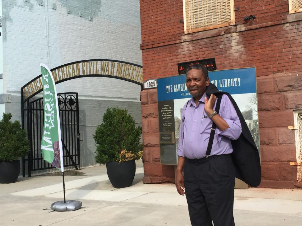 Frank Smith, director of the African American Civil War Memorial Museum in Washington, D.C., was a field secretary for the Student Nonviolent Coordinating Committee in Mississippi in the 1960's. The museum hosted a panel in 2017 on the role of Rust College in the civil rights movement. (Deborah Barfield Berry, USA TODAY)