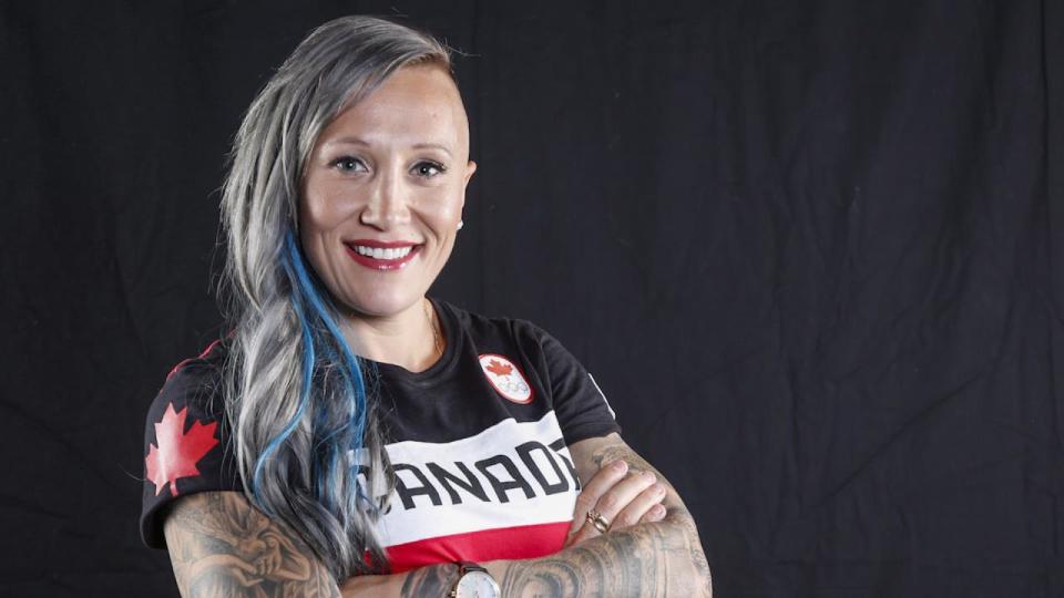 <a href="https://ca.sports.yahoo.com/news/kaillie-humphries-tattoo-game-just-prolific-olympic-record-165341783.html" data-ylk="slk:Kaillie Humphries;elm:context_link;itc:0;sec:content-canvas;outcm:mb_qualified_link;_E:mb_qualified_link;ct:story;" class="link  yahoo-link">Kaillie Humphries</a> is attempting to win a third straight Olympic gold medal at the Winter Games in Pyeongchang. (Canadian Press)