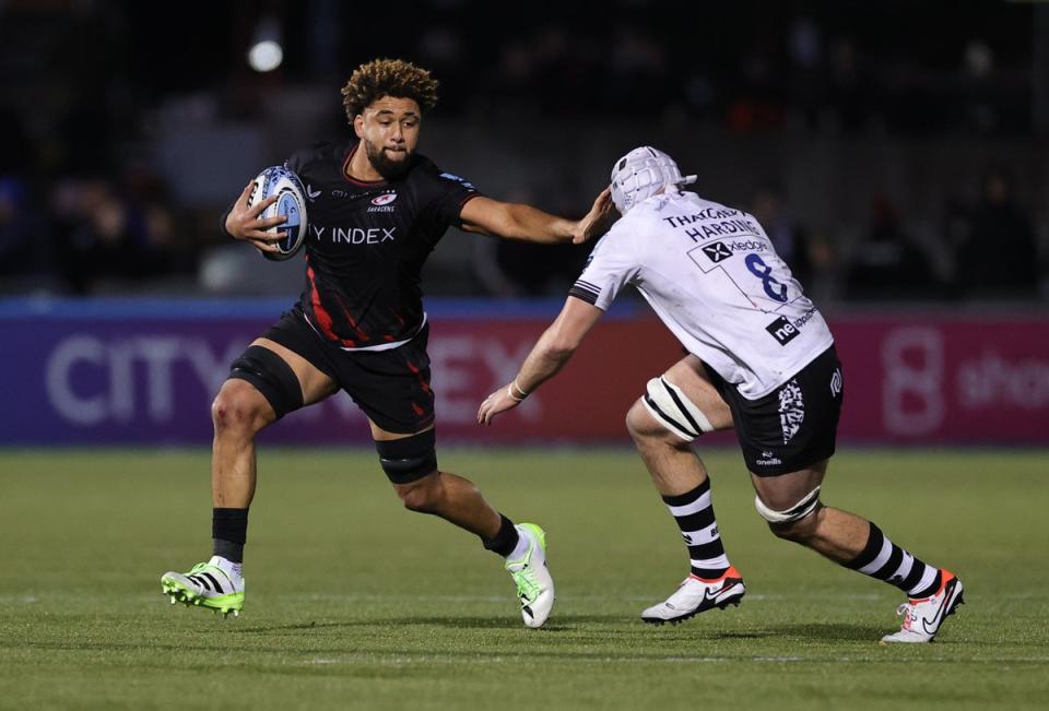 Saracens back-rower Andy Christie has been in excellent form so far this season (Getty Images)