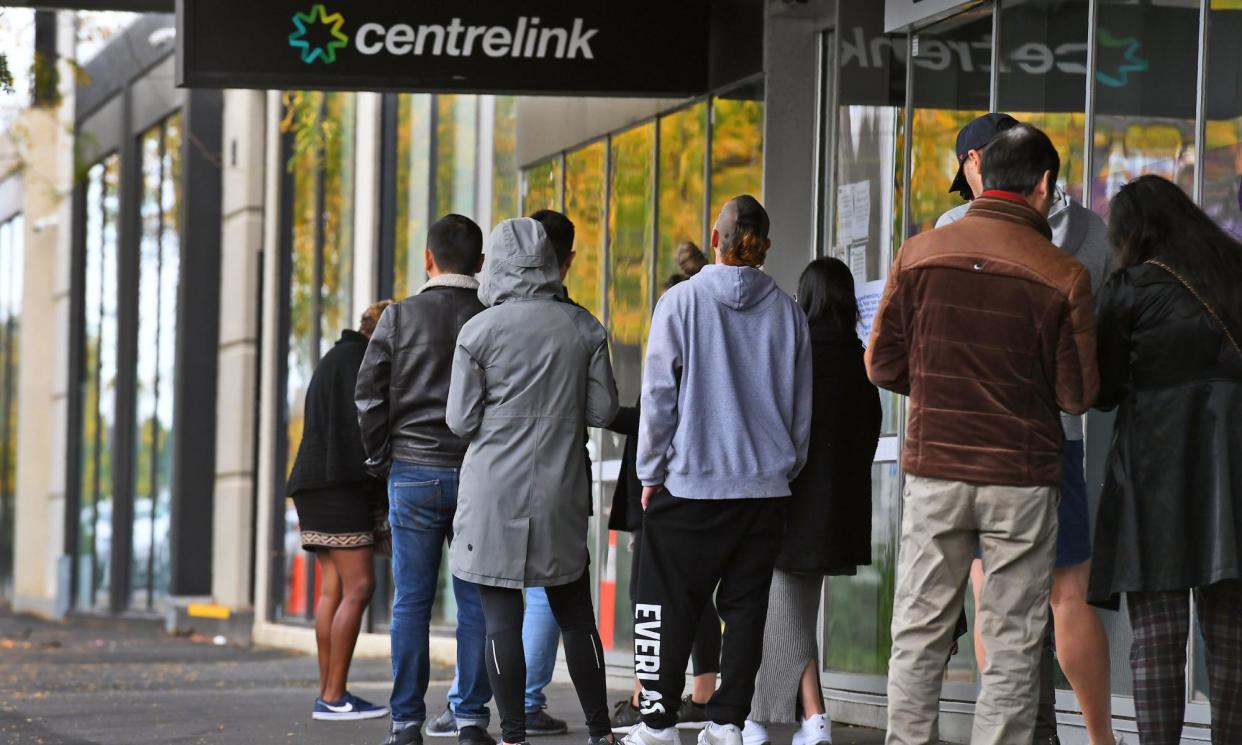 <span>Among the five job agencies with the highest per capita rate of payment suspensions, three are specialist providers for Indigenous jobseekers.</span><span>Photograph: William West/AFP/Getty Images</span>