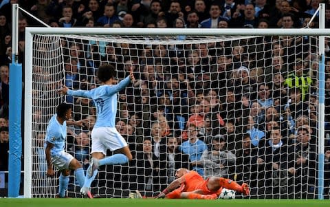 jesus goal vs napoli - Credit: GETTY IMAGES