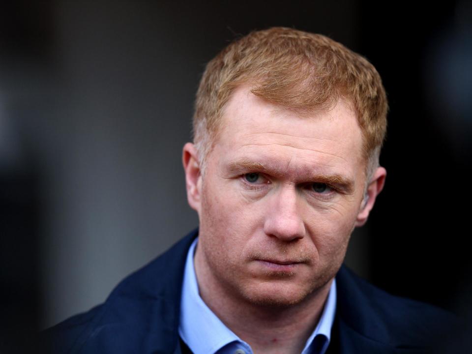 Paul Scholes ended his playing career in May 2013: Getty