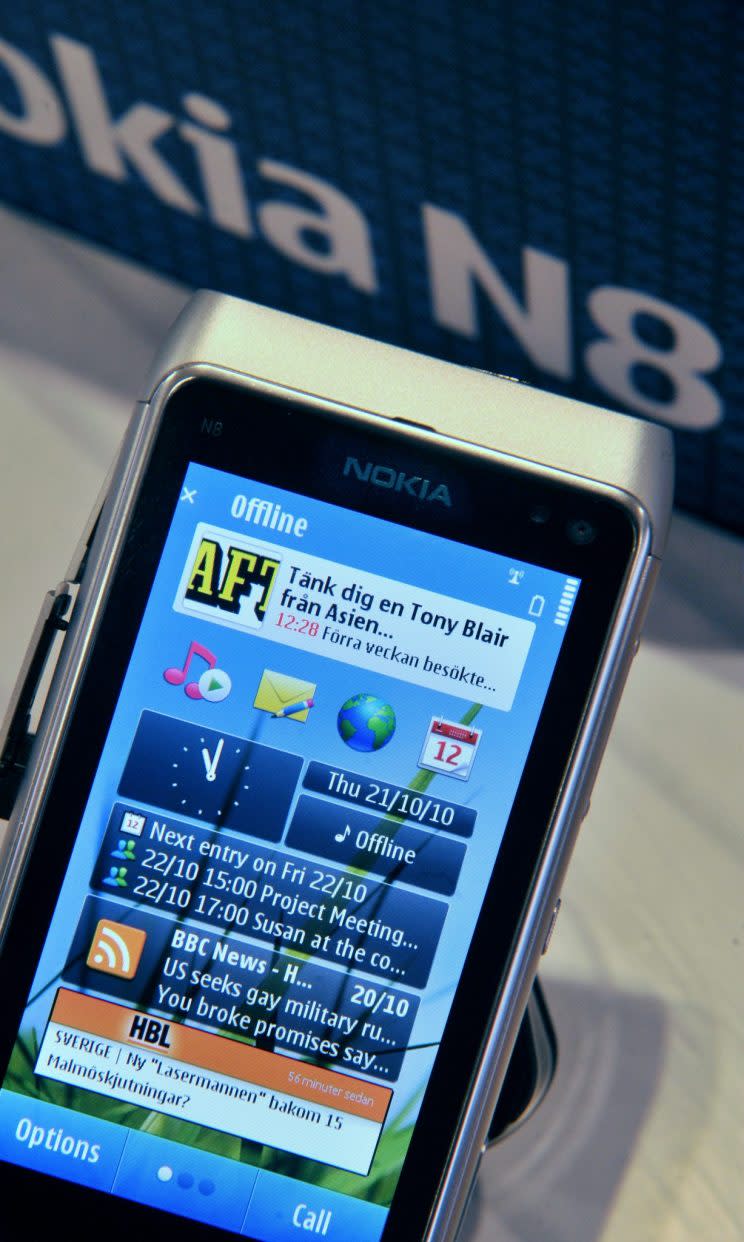 Year 2010: Nokia N8