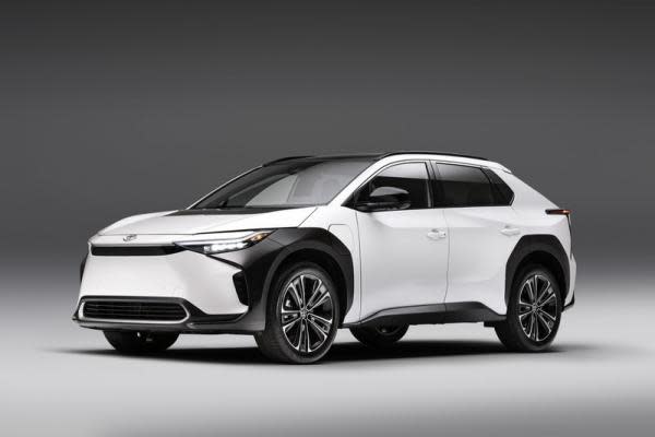 Toyota full electric car shop 2021