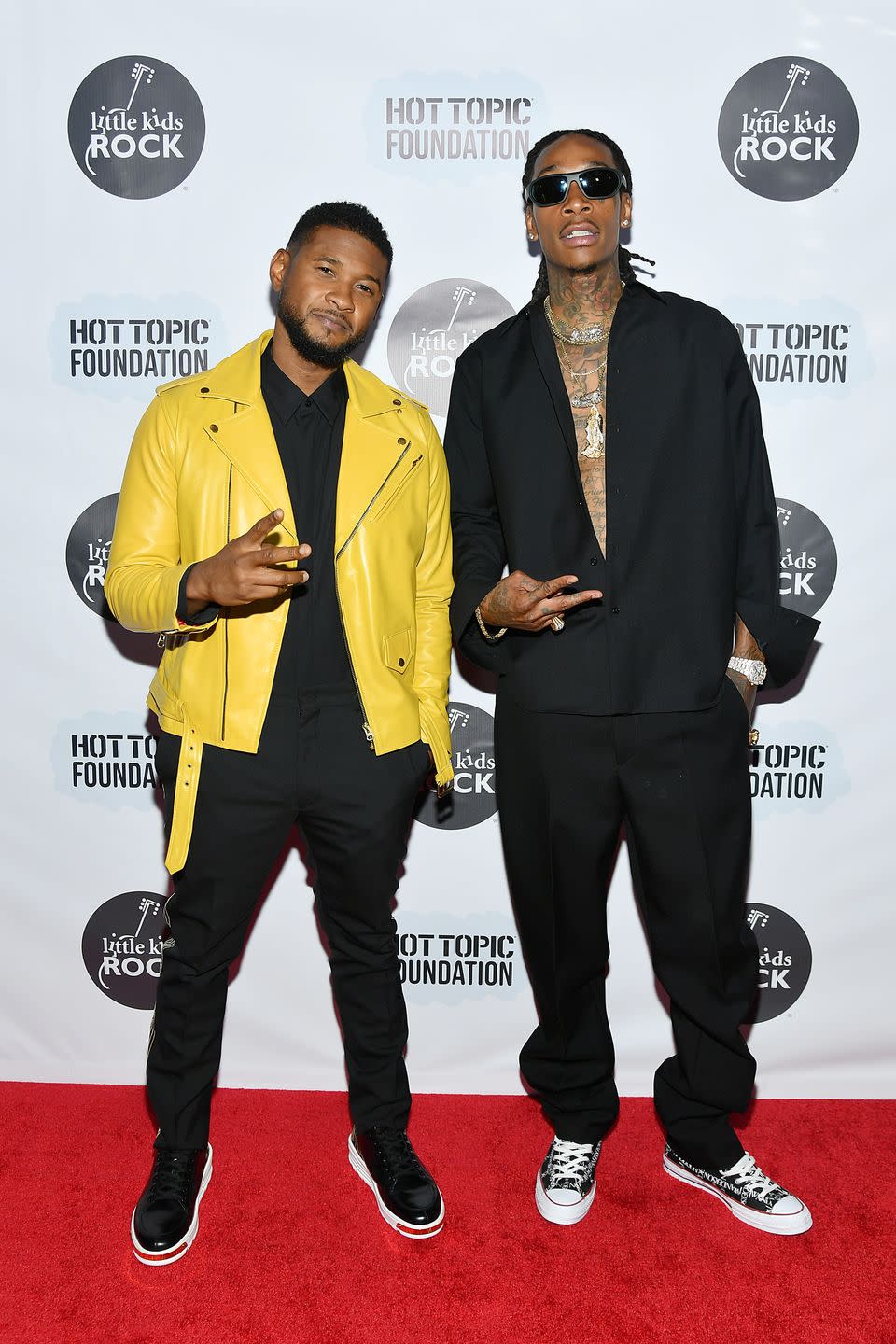 Usher and Wiz Khalifa
