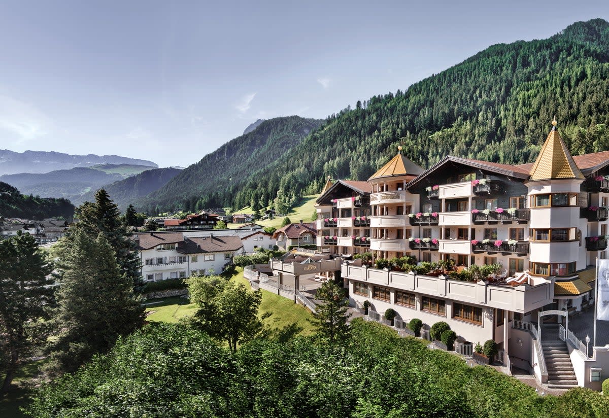 The five star family-run hotel in Ortisei is  becoming popular with international visitors  (Gardena Grodnerhof)