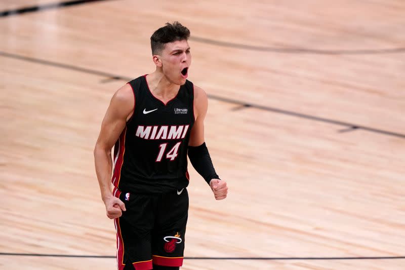 ▲熱火「英雄哥」Tyler Herro。（圖／美聯社／達志影像）