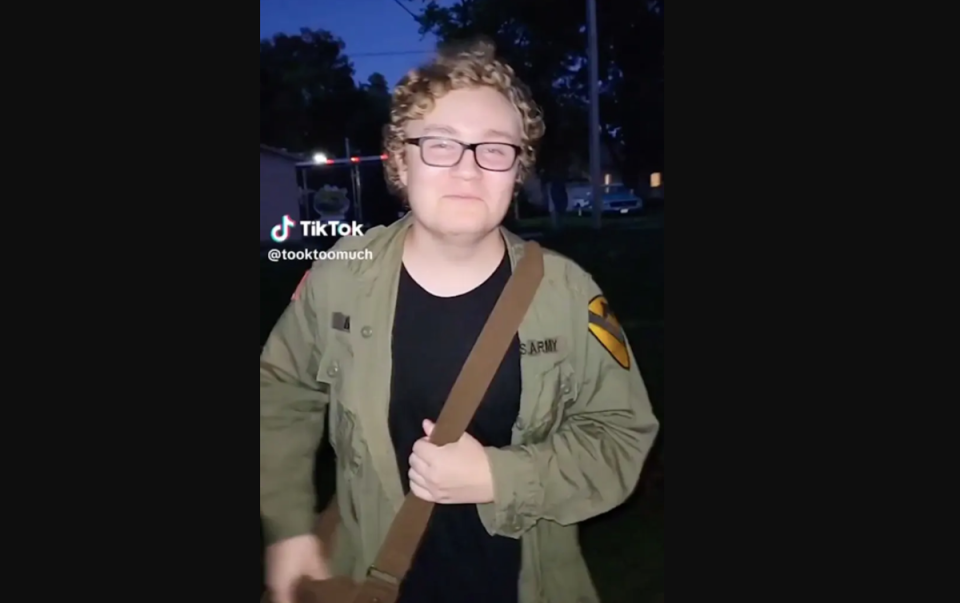 Iowa school shooter Dylan Butler (Dylan Butler/Tik Tok)