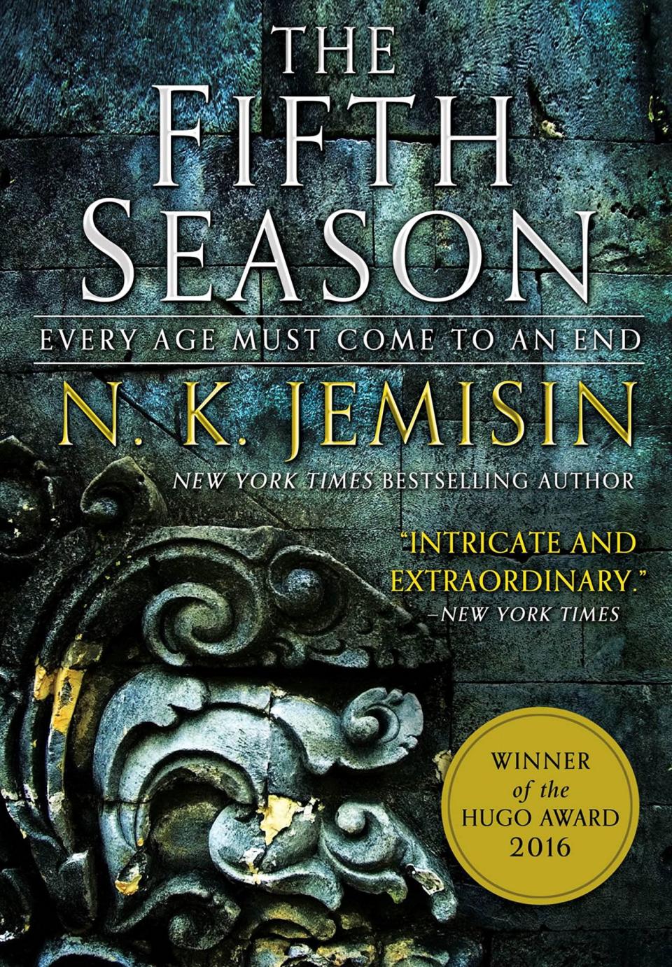 The Fifth Season fantasy book cover