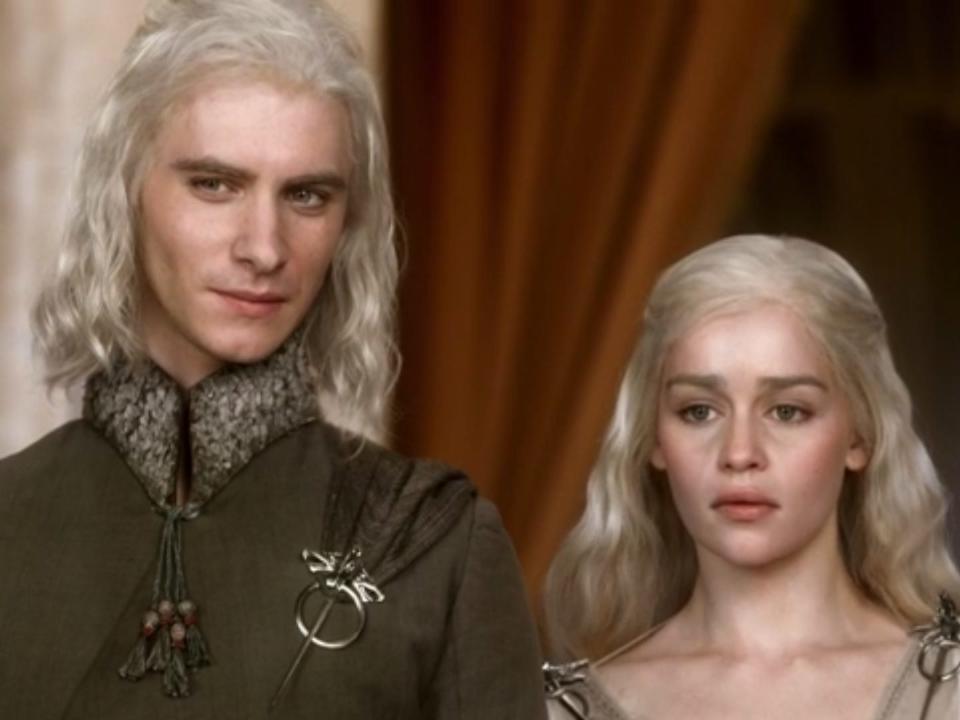 daenerys and viserys targaryen game of thrones