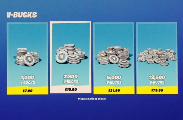 5,000 V-Bucks - Epic Games Store