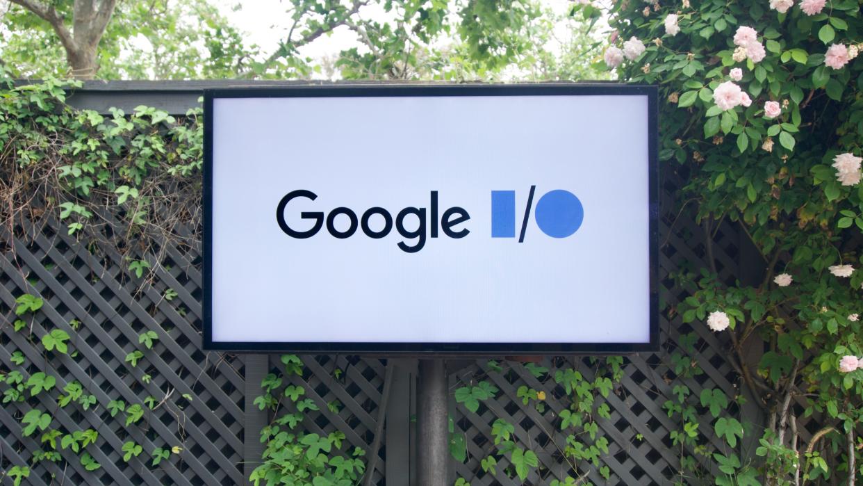  Google I/O logo. 