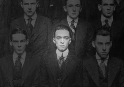 Hoover's law school photo. Source: FBI