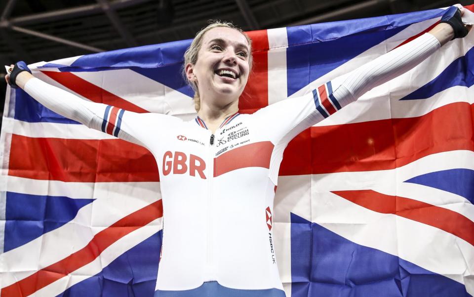 Elinor Barker saves best till last for Britain at Track Cycling World Championships - GETTY IMAGES