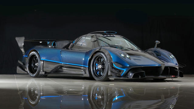 This Ultra-Rare 800 HP Pagani Zonda Revolución Track Racer Could Be Yours